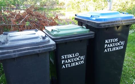 Šiukšlių išvežimo konteineriai