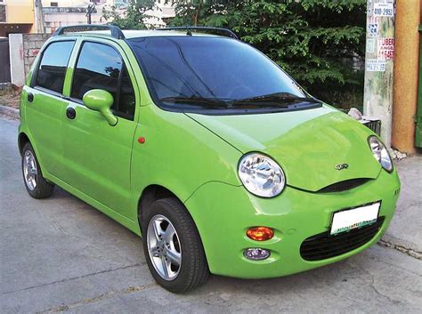 Chery QQ ir Daewoo Matiz dizaino panašumai