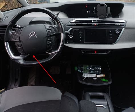 Citroën C4 Picasso interjeras ir vairuotojo vieta