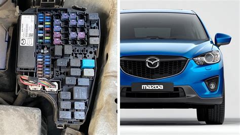 Mazda CX-5 pakabos elementų schema