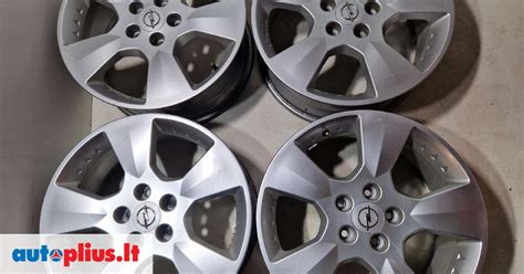 Lengvojo lydinio ratlankiai ant Opel Zafira