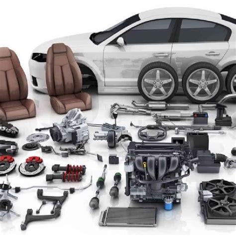 Asortimentas automobilių dalių parduotuvėje