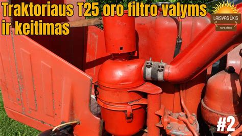 Oro filtro valymas ir keitimas