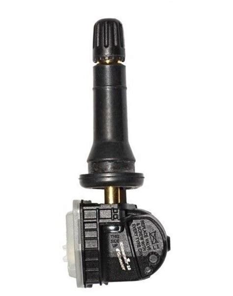 Nuotrauka su TPMS daviklio pavyzdžiu