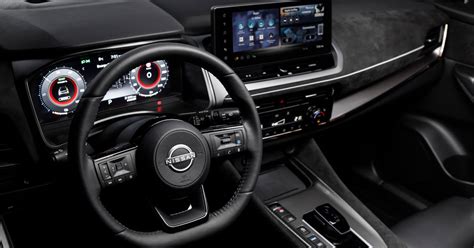 Naujojo Nissan Qashqai interjeras su Google Built-in