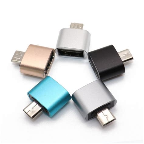 Kampinė mini USB jungtis