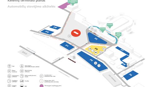 Nemokamos parkavimo vietos prie Vilniaus oro uosto žemėlapis