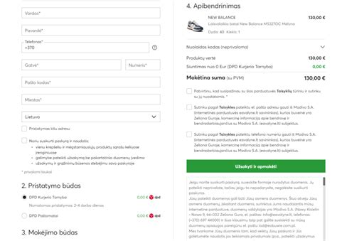 Logistikos schema su pristatymo būdais