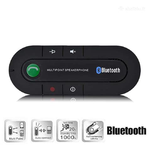 Automobilio multimedijos sistema su Bluetooth laisvų rankų įranga
