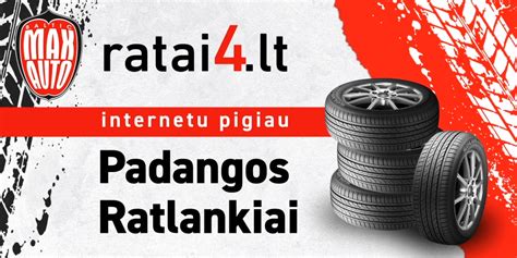 Padangų ir ratlankių suderinamumo lentelė