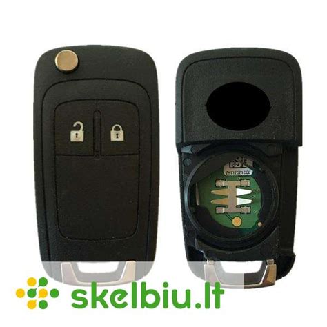 Opel automobilio raktas su imobilaizerio čipu