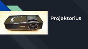 LED holografinio projektoriaus veikimo principas