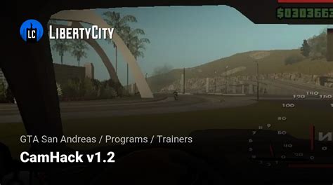 Pavyzdys kaip įrašyti CamHack GTA San Andreas