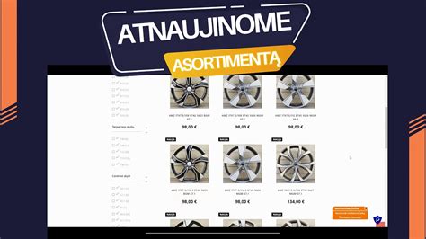 Ratlankių asortimentas