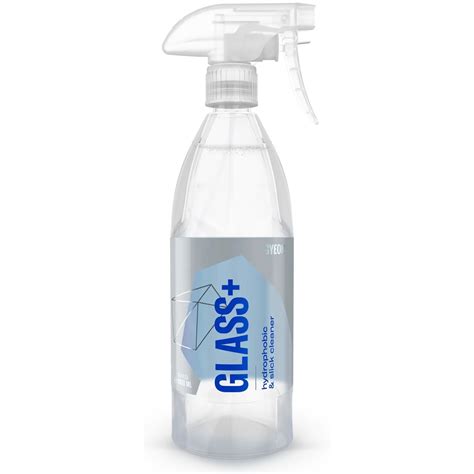 Valymo priemonės stiklo durims