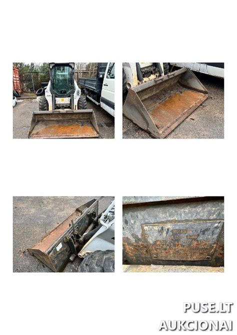 Bobcat 751 su kaušu kraunantis medžiagą