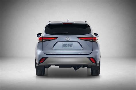 Toyota Highlander Europa bagažinės talpa