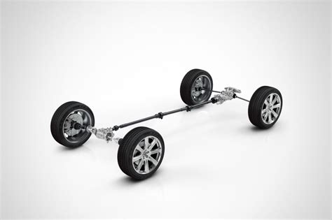 Schematinis keturių vairuojamų ratų principas