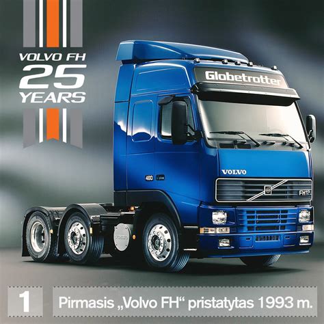 Volvo FH serijos atnaujintas dizainas