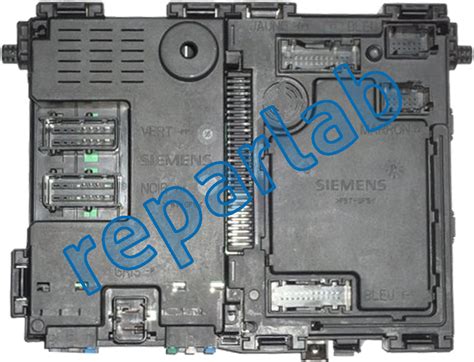Peugeot 406 BSI modulis ir jo jungtys