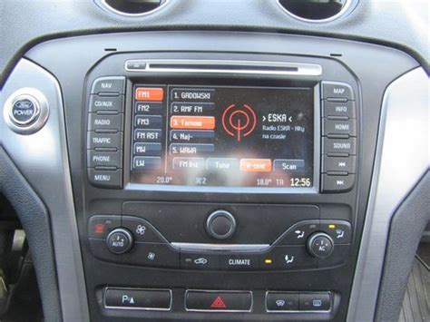Ford Mondeo Blaupunkt navigacijos sistema