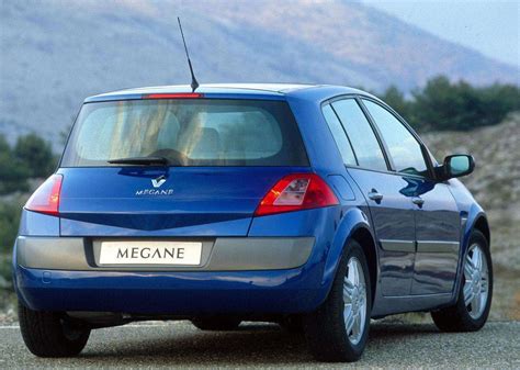 Renault Megane 2003 priekinės dalies dizainas