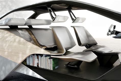 Konceptualus ateities automobilio interjeras