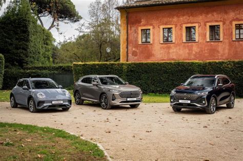 GWM ORA 03 ir WEY 05 automobiliai