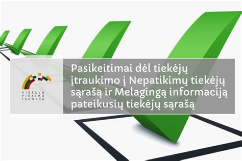 Infografika: žingsniai, kaip išvengti patekimo į nepatikimų tiekėjų sąrašą