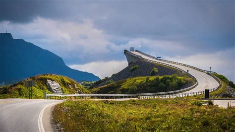 Norvegijos keliai žiemą