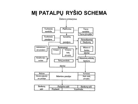 Schema su autoserviso patalpų tipais ir jų pritaikymu