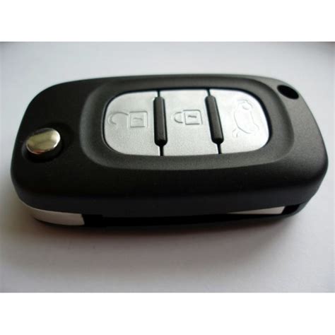 Renault Clio nuotolinio valdymo raktelio mygtukai