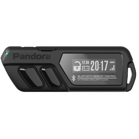 Pandora apsaugos sistemos pultelis ir mobilioji aplikacija