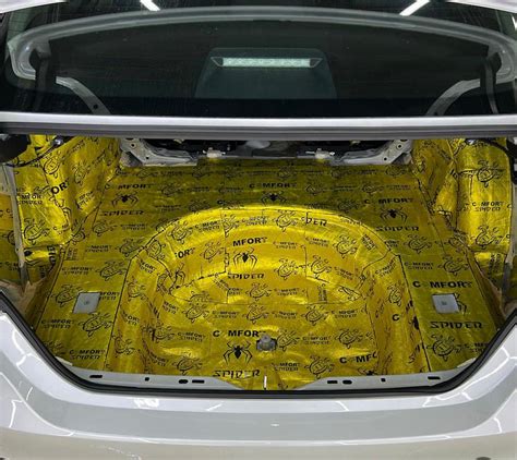 Automobilio garso izoliacijos schema