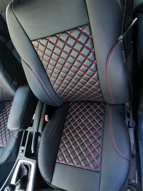 Sėdynių užvalkalų siūlės su juostele