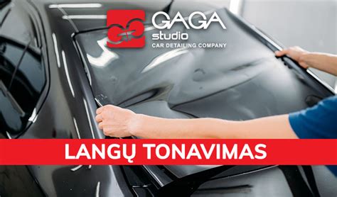 Automobilio langų tonavimas