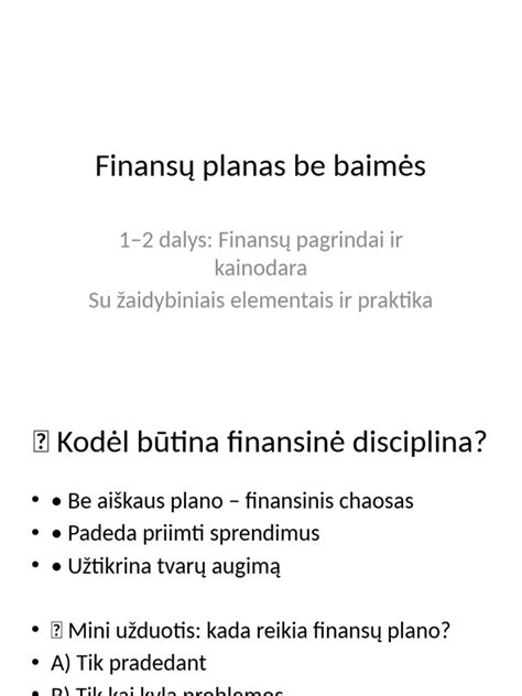 Kainodara ir užsakymas