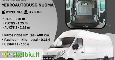 Krovininio mikroautobuso schema