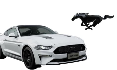 Ford Mustang emblema su bėgančiu arkliu