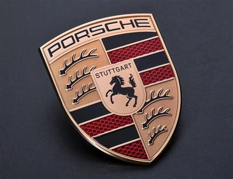 Porsche emblema su Štutgarto herbu