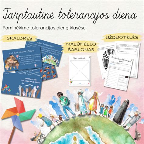 Tarptautinė tolerancijos diena mokykloje