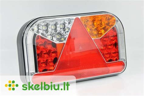 Modernūs LED priekabos žibintai