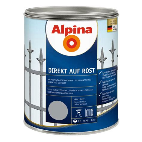 Alpina dažai metalui
