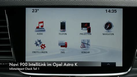 Opel Astra IntelliLink multimedijos sistema