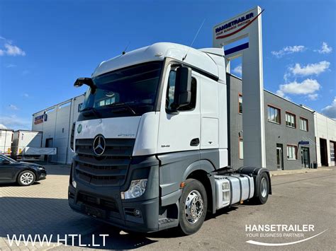 Naudotų Mercedes-Benz Actros vilkikų pasirinkimas