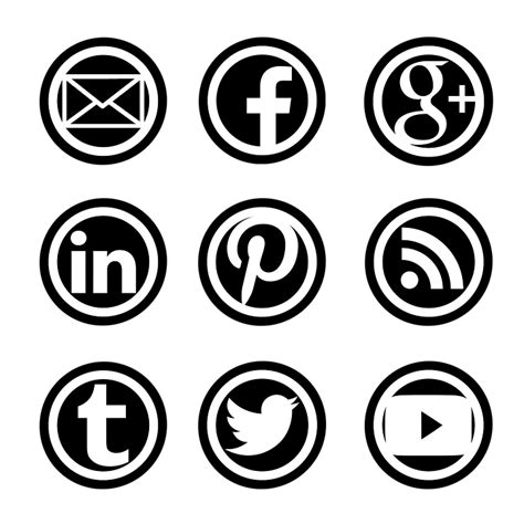 Socialinių tinklų piktogramos, simbolizuojančios VĮ „Regitra“ buvimą internete