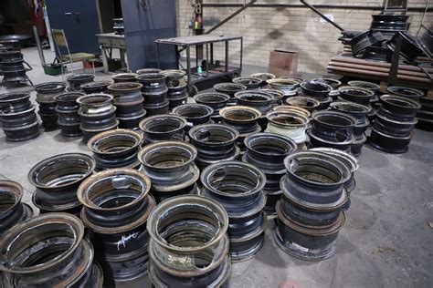 Kinijos automobilių ratlankių gamybos procesas