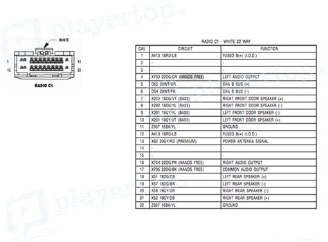 Dodge Caliber priekinio žibinto schema