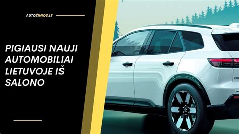 Nauji automobiliai salonas