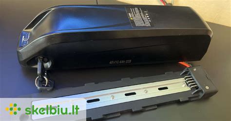 Elektrinio dviračio baterija ir variklis